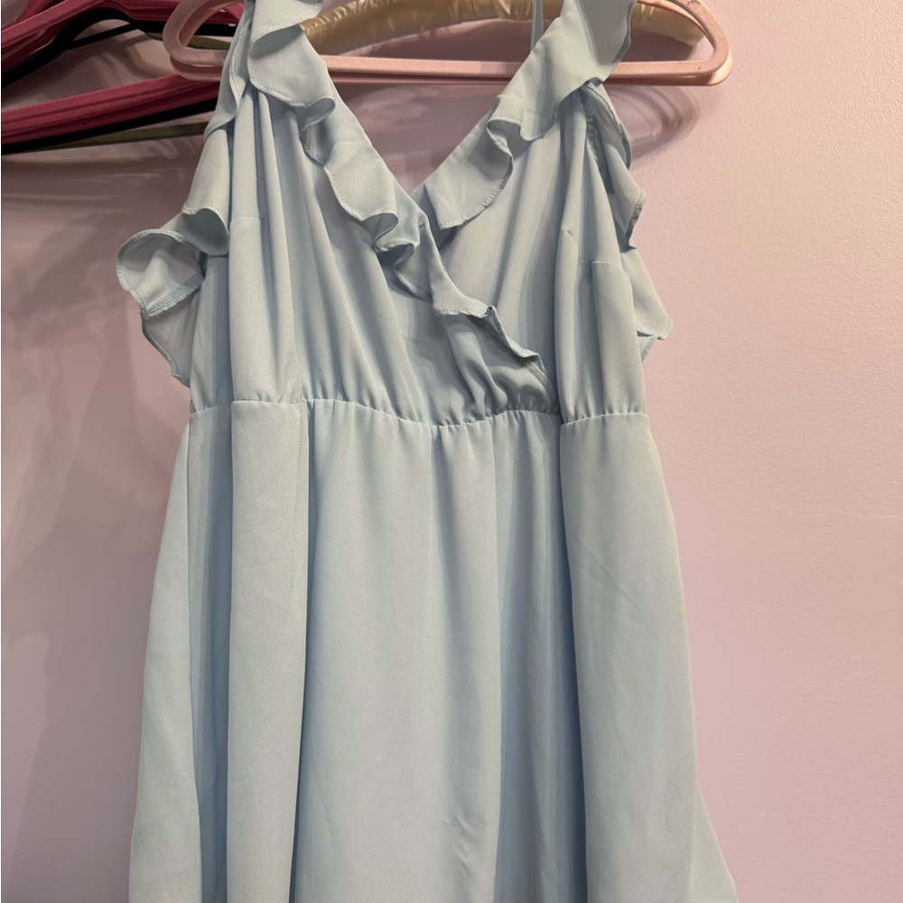 Torrid Soft Blue Sleeveless Top